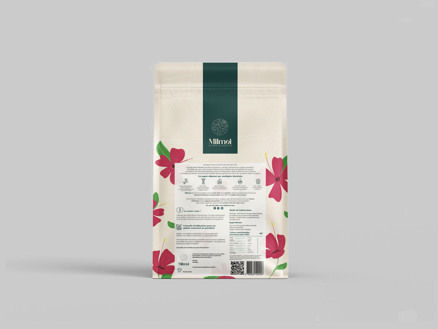 Poudre d'hibiscus - Prévente